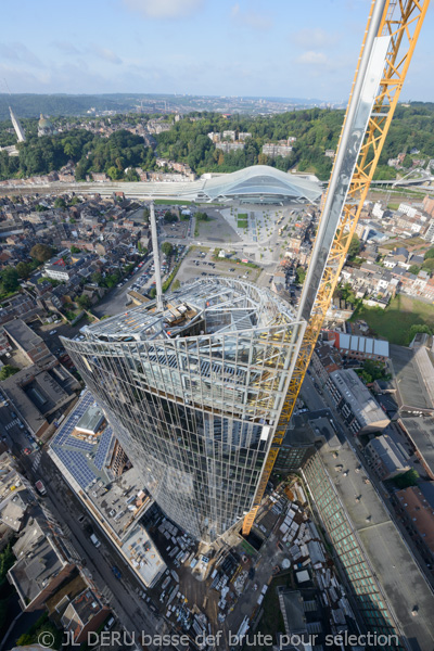 tour des finances à Liège